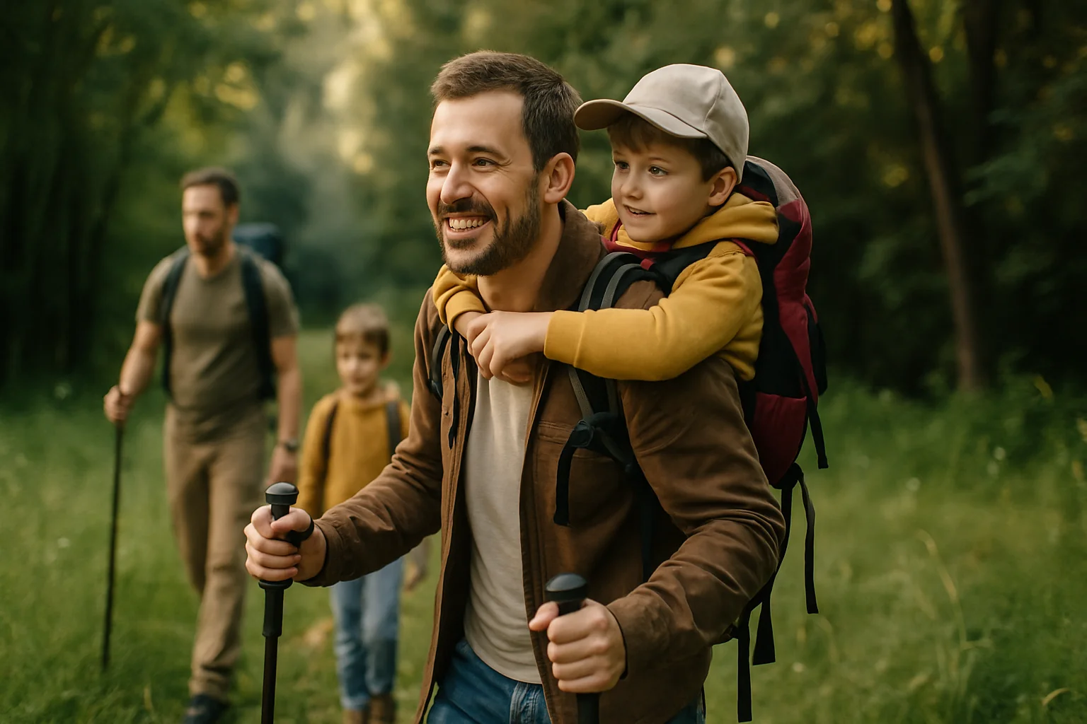 Aventuri în natură pentru tătici și copii
