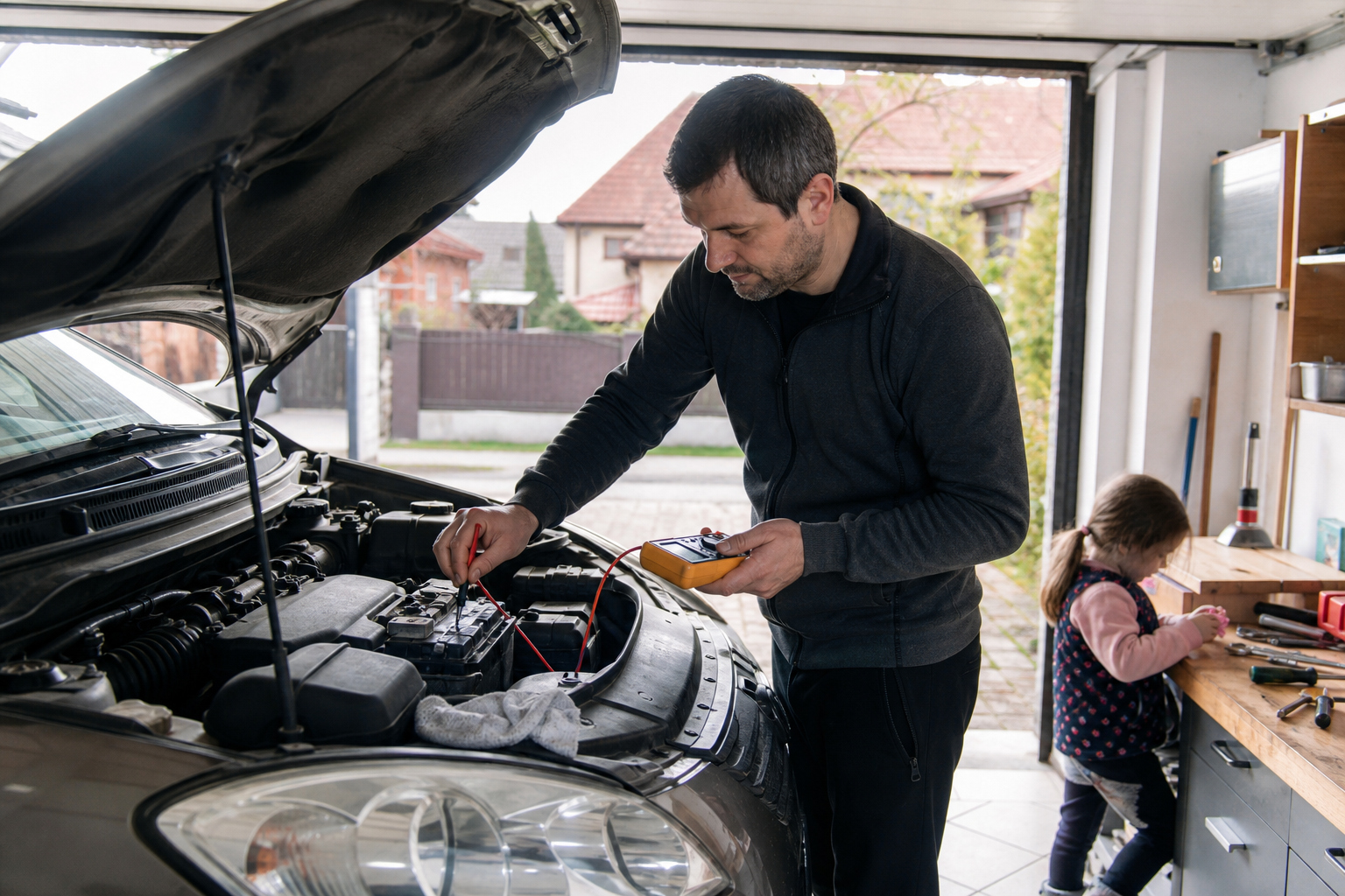 Cum verifici bateria auto înainte să te lase în drum: test rapid acasă, semne de oboseală și când merită schimbată