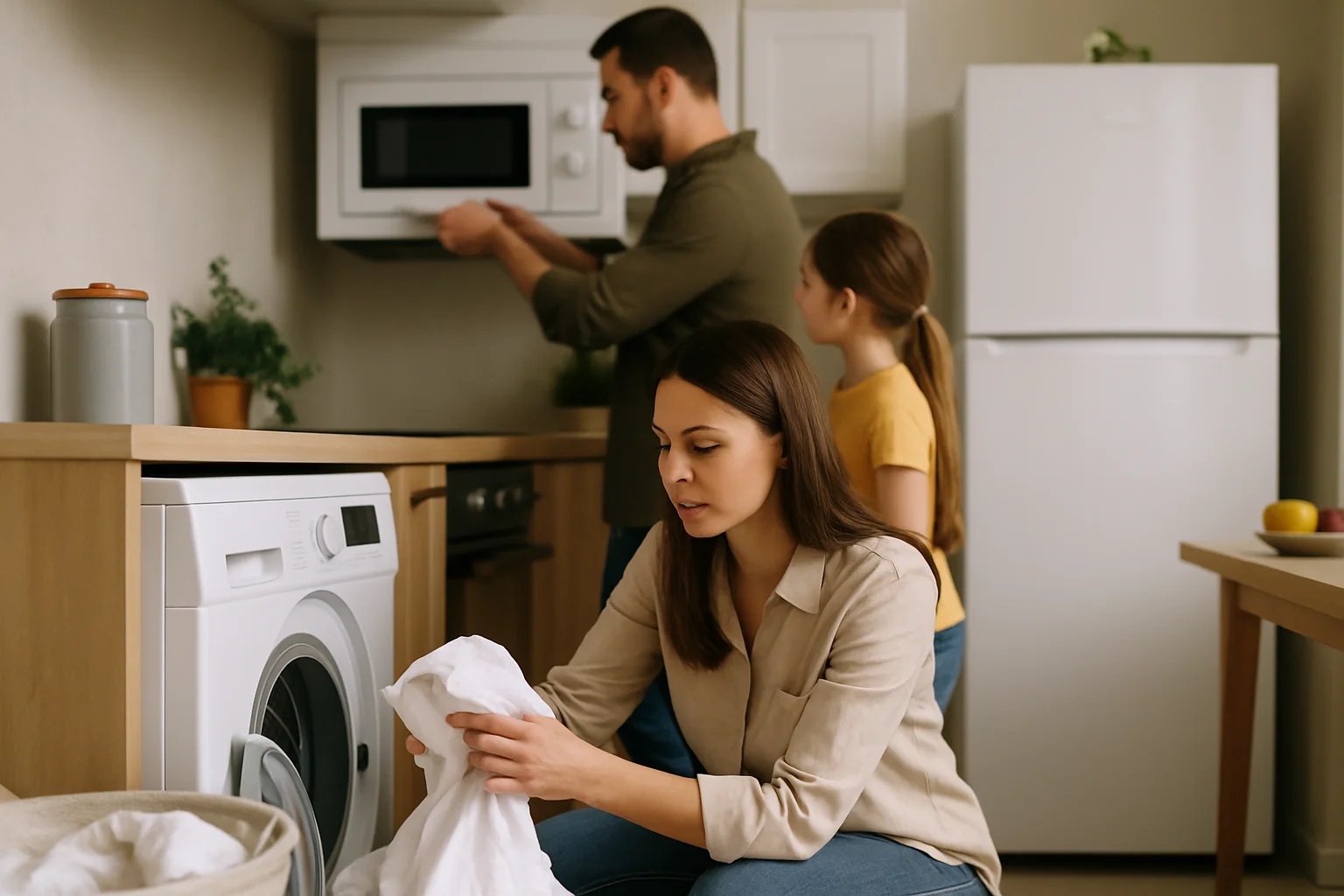 Electrocasnice utile pentru familii ocupate