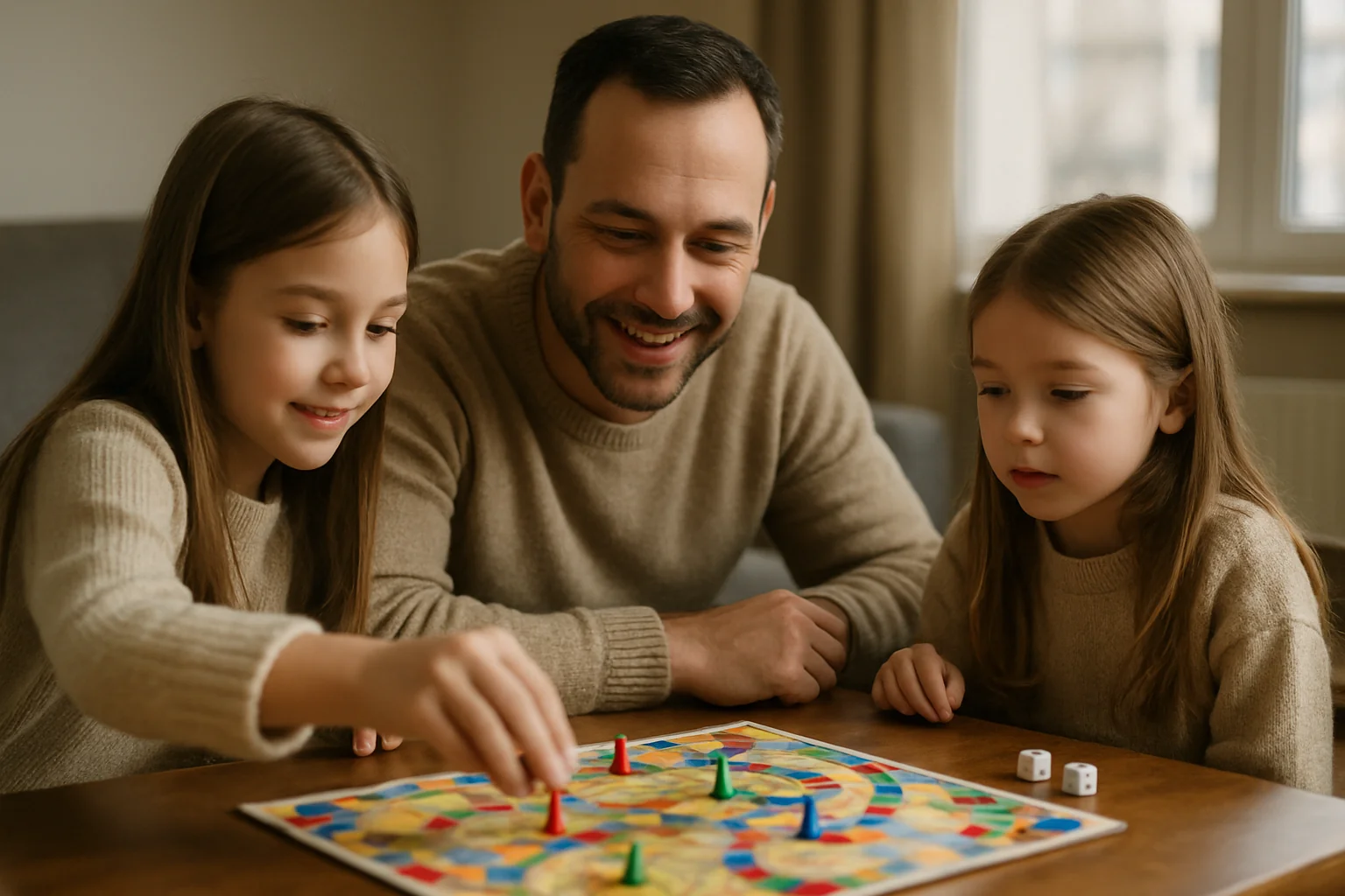 Jocuri de familie testate de tătic în sezonul rece