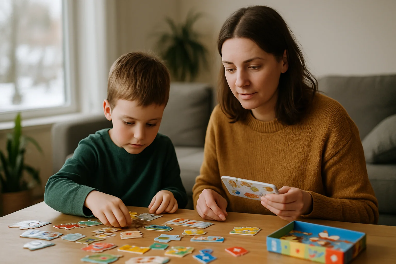 Jocuri educative testate în vacanța de iarnă