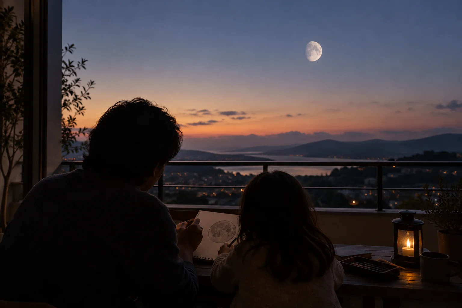 Jurnalul Lunii cu copilul: 30 de zile de observații fără telescop