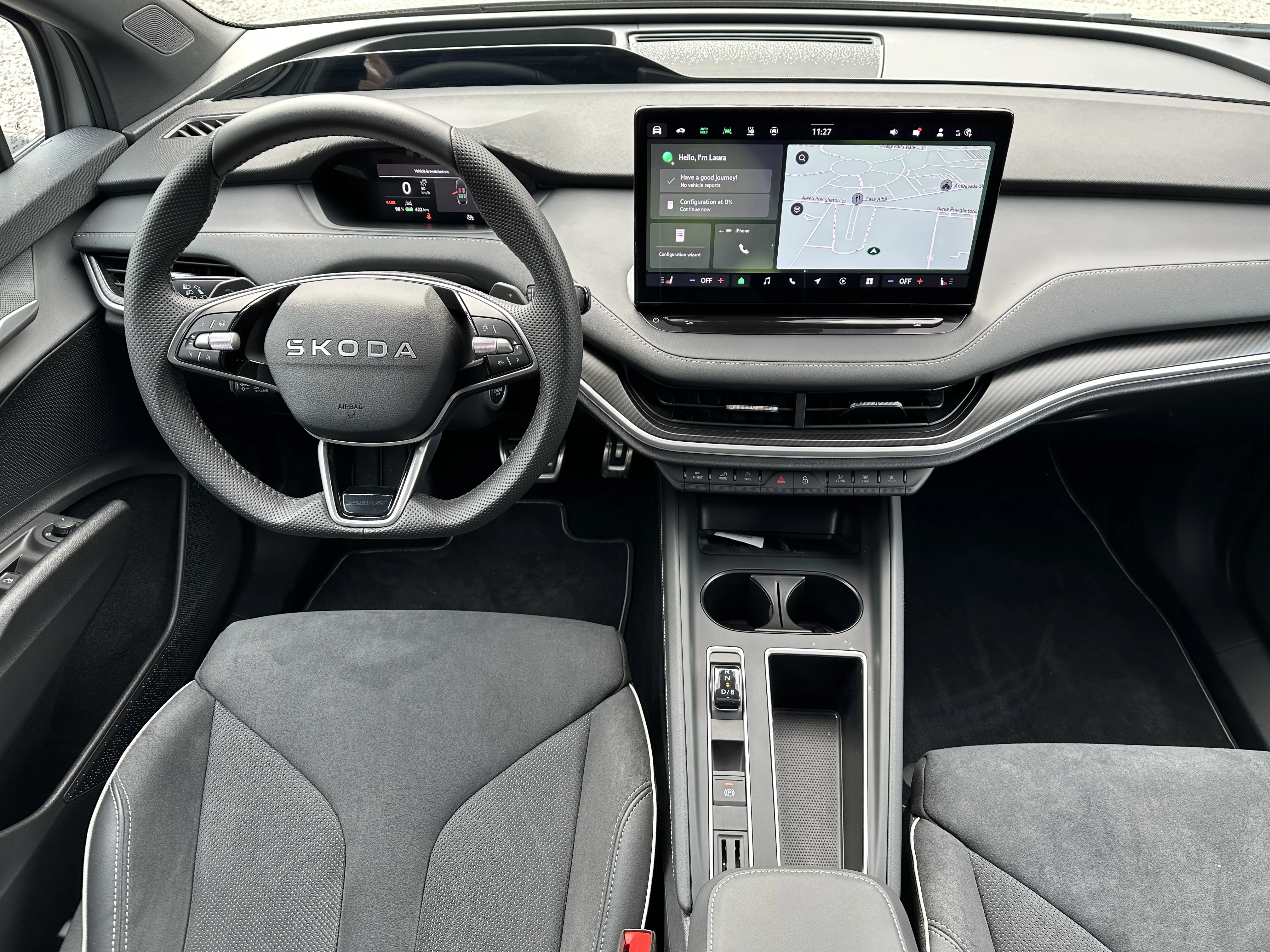 Test drive Skoda Enyaq Coupe: SUV-ul electric de familie care arată mai bine decât ar trebui